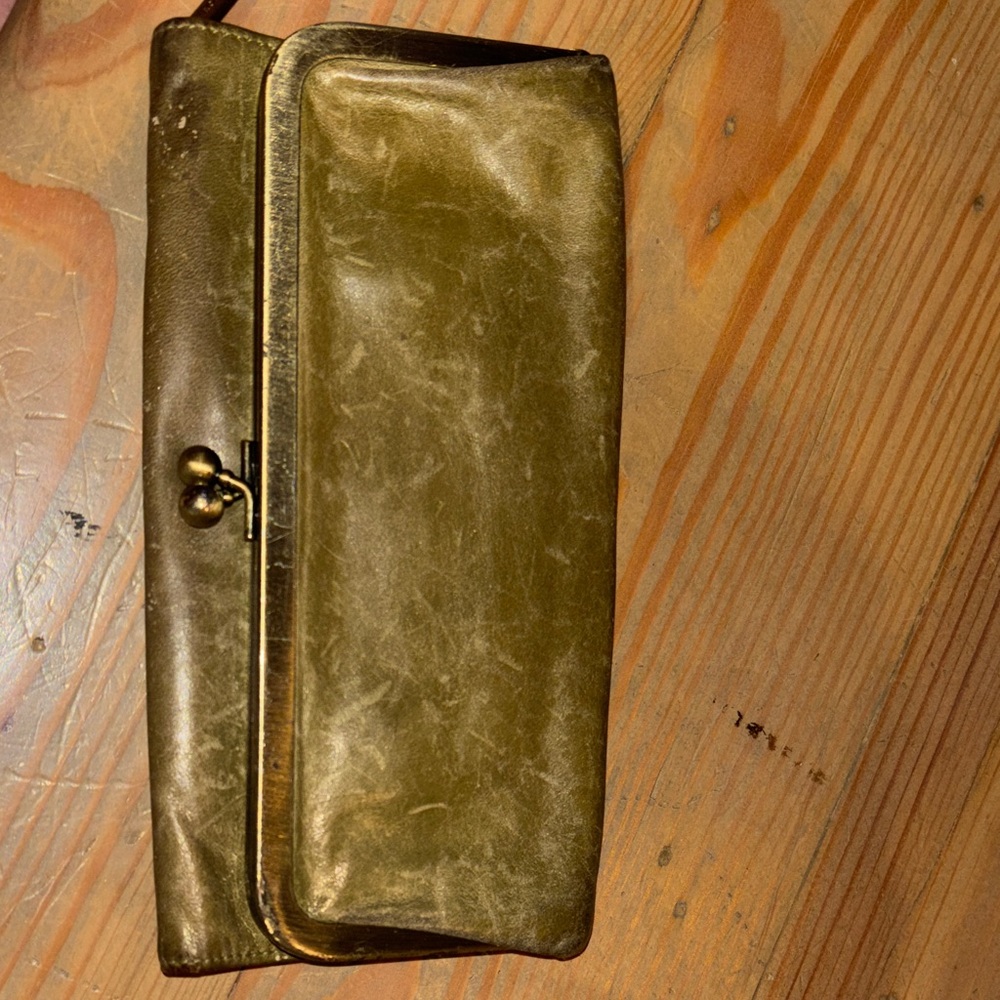 Vintage greenish Clutch Purse